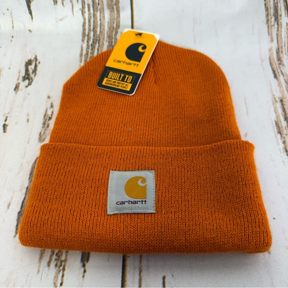 Carhartt Other - NWT, Carhartt Orange Beanie